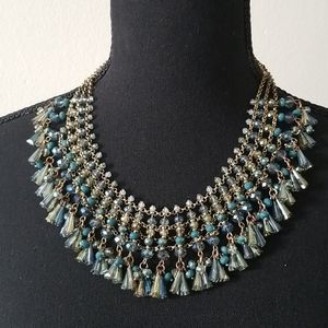 Beaded Statement Necklace